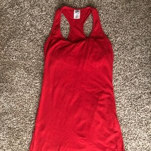 Patagonia Watergirl Cotton Dress, Red, Size Medium